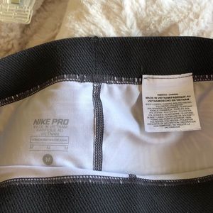 Nike Shorts - Grey and White Nike Pro Spandex Shorts Nike Shorts - Grey and White Nike Pro Spandex Shorts